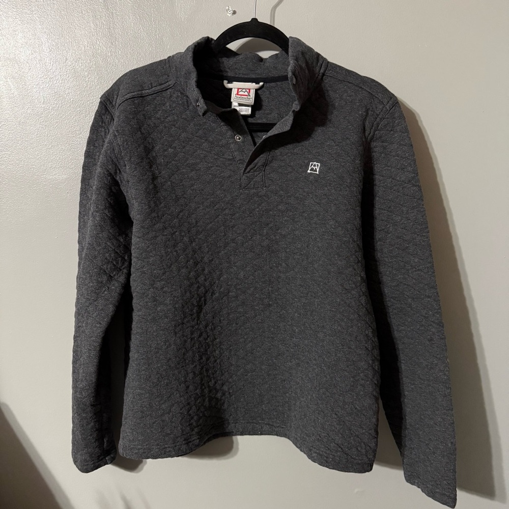 PGA Tour Black Quilted Pullover